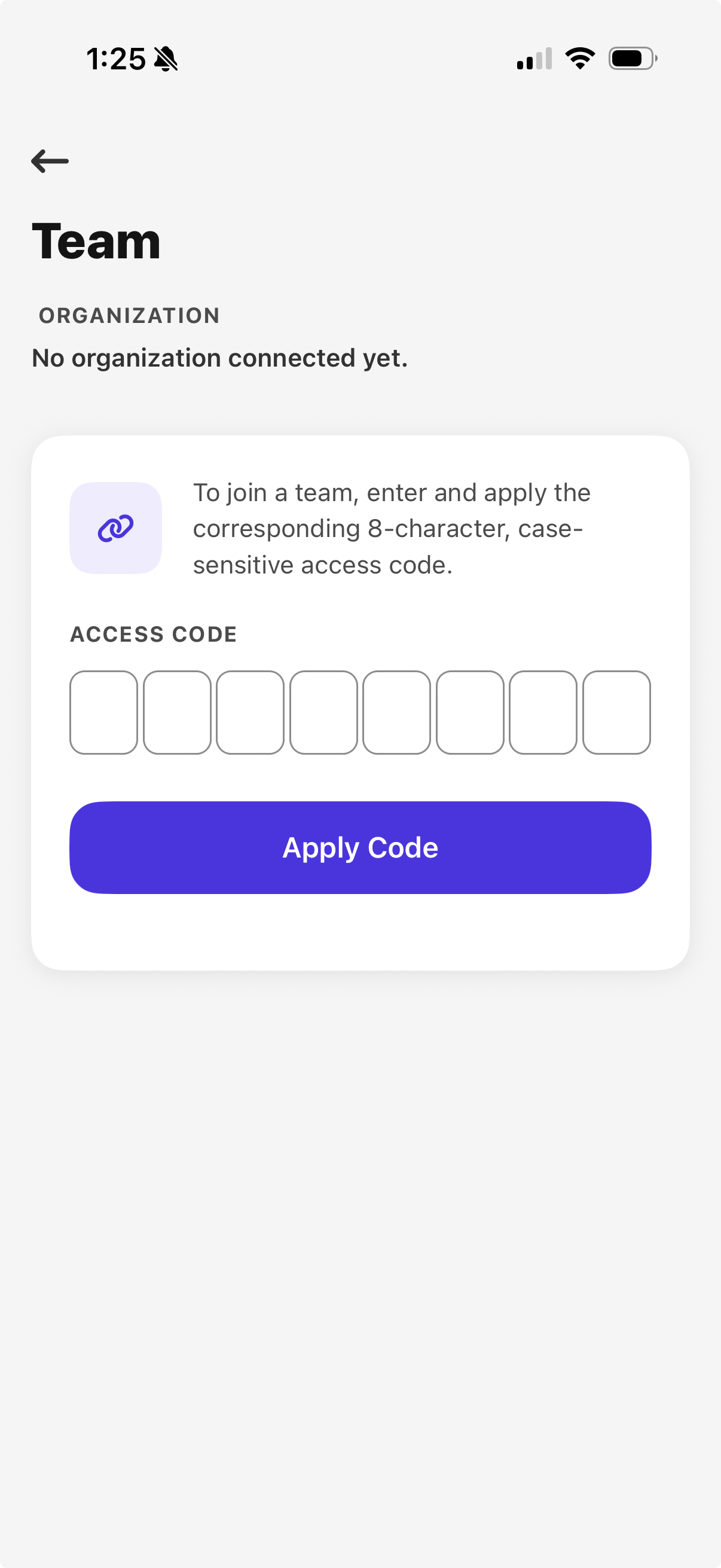 Cardeon team screen